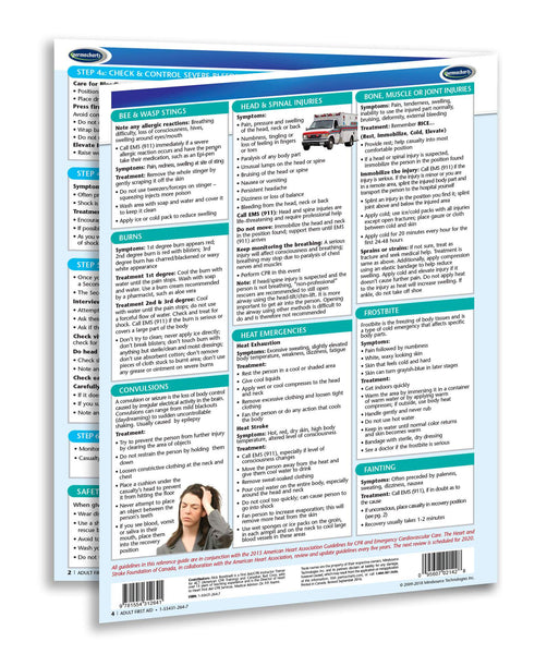 First Aid Guides - Retail Kit