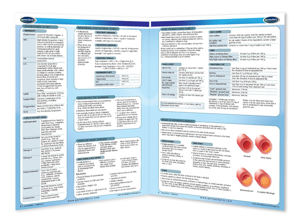 Cholesterol guide quick reference: Permacharts