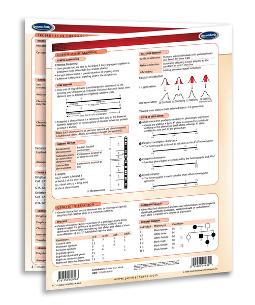 College level Genetics reference guide page 3