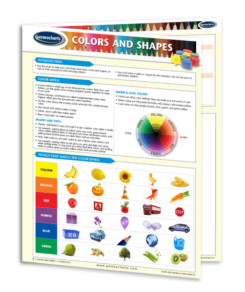 Permacharts: colors and shape guide