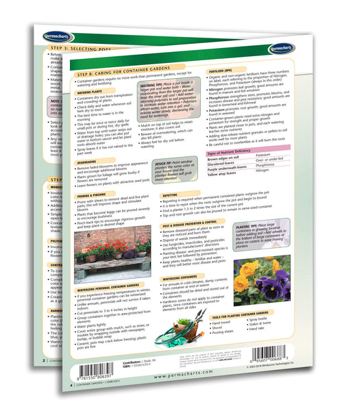 Container Gardens Guide: Permacharts