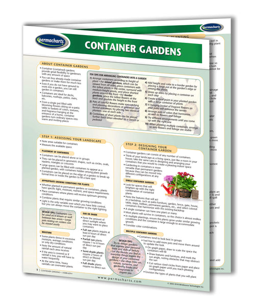 Container Gardens Guide: Permacharts