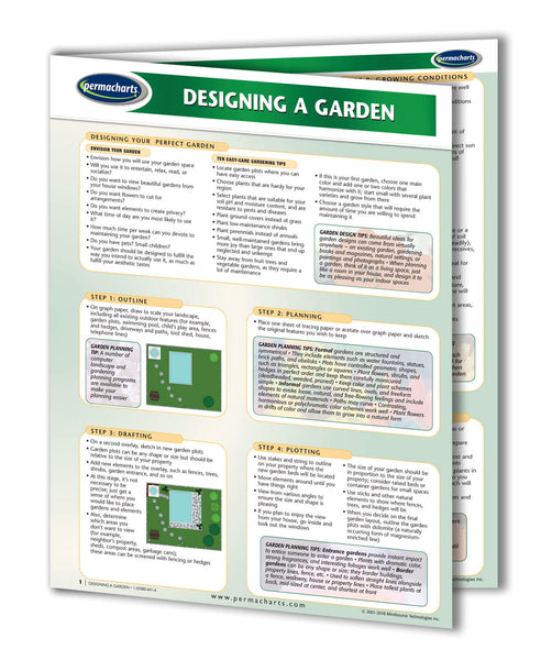 Design a garden guide