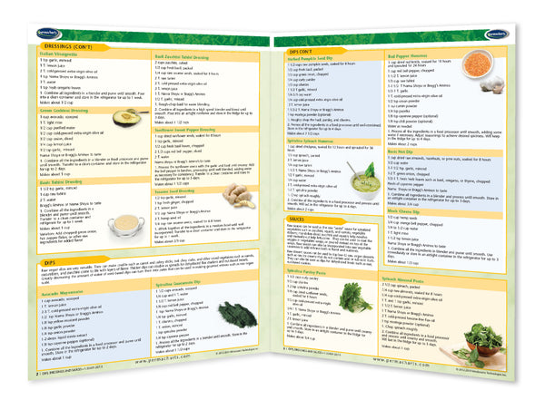 Raw Vegan Dips, Dressings & Sauces Guide