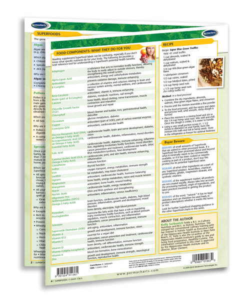 Superfoods guide: Permacharts