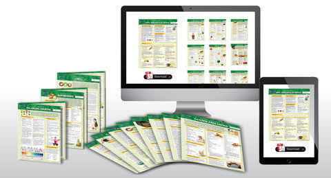Raw Vegan chart series with digital- Permacharts