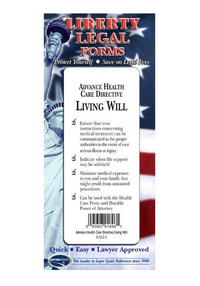 Legal Form - Living Will (Advance Health Care Directive) - USA