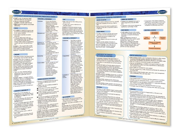Accounting Guide Canada: Permacharts back