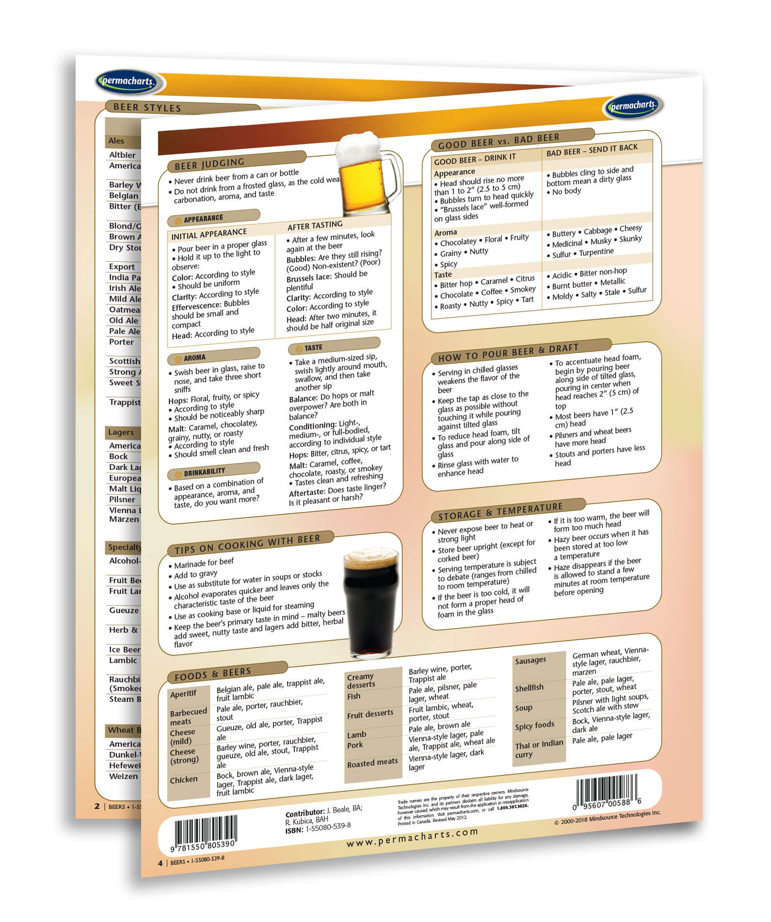 Beer Styles Chart.pdf The Ultimate Guide to Beers - Quick Reference Beer Guide – Permacharts.com