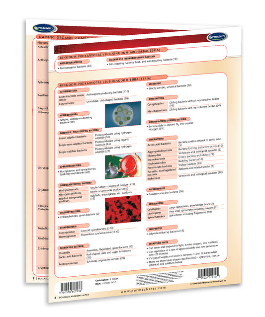 Biological Kingdoms Quick Reference Guide - Biology Study Aid ...