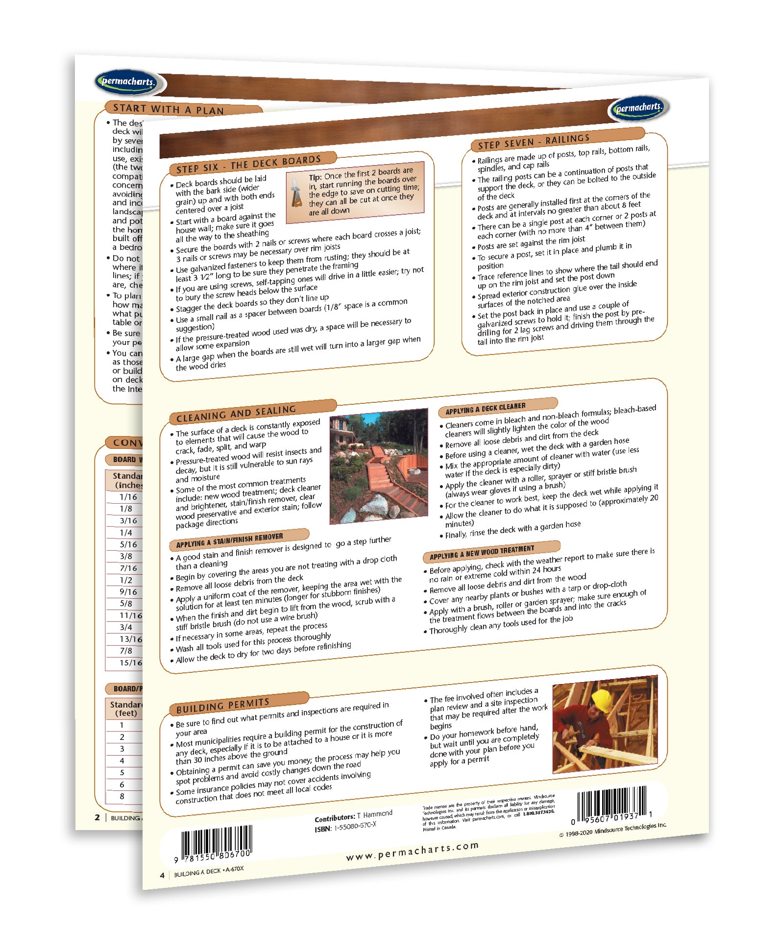 Deck Building Guide.pdf Deck Construction - Quick Reference Guide – Permacharts.com