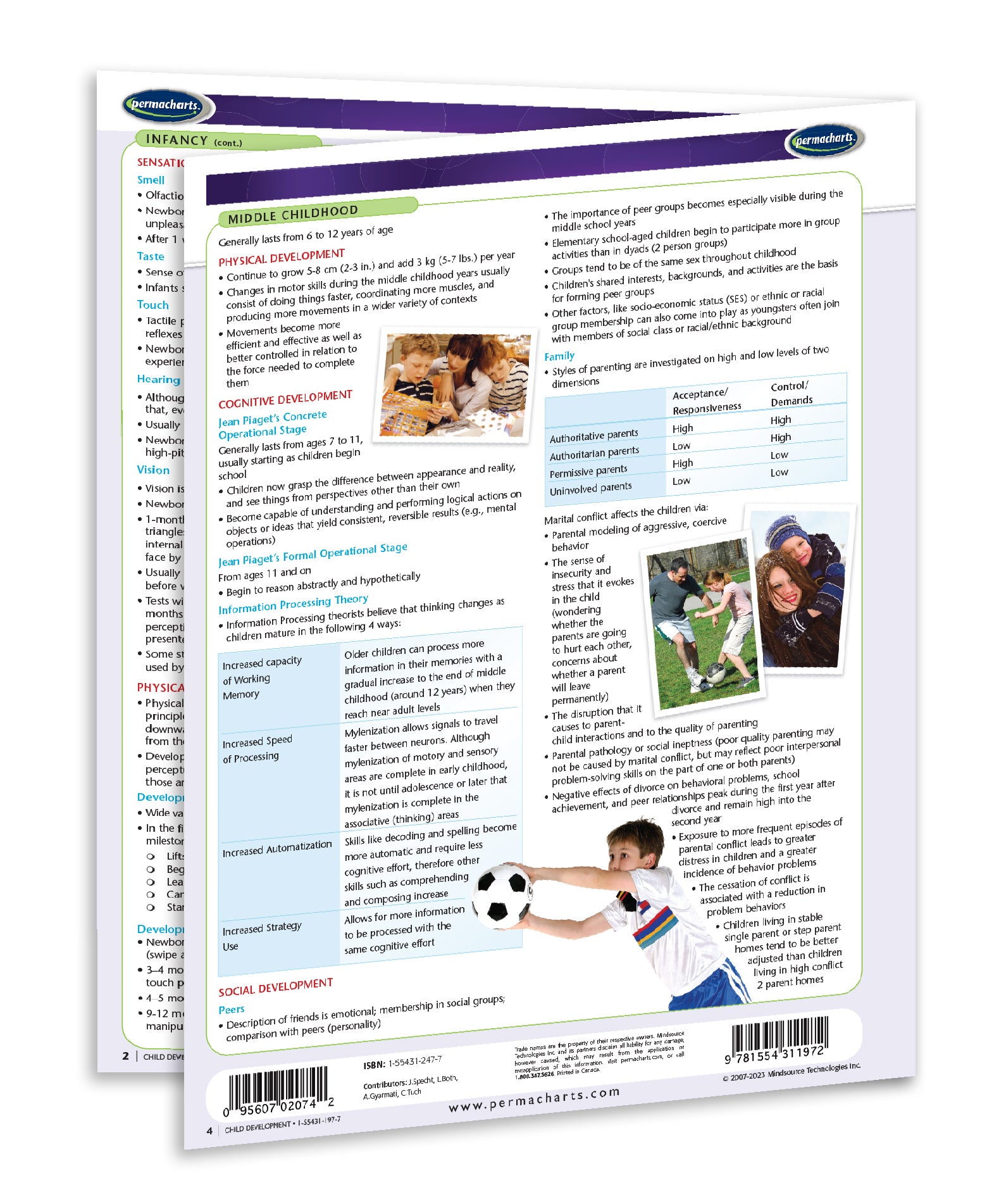 Development Guide Chart Child Development Guide - Quick Reference Chart - Early Learning ...