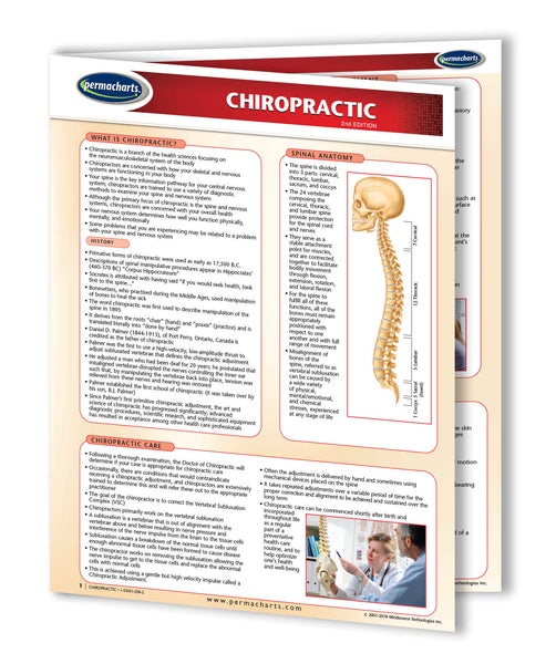 Chiropractic reference guide: Permacharts