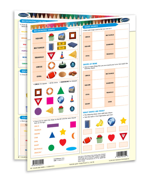 Colors & Shapes early learning guide for kids