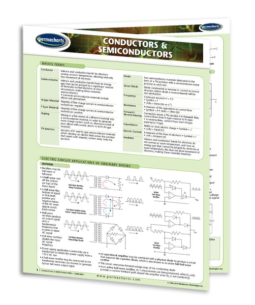 Conductors & Semiconductors guide: Permacharts
