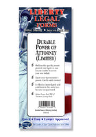Durable Power of Attorney (Limited) USA- Do-it-Yourself Legal Forms by Permacharts