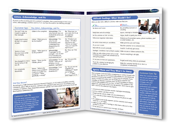 Dealing With Difficult Customers Guide: Permacharts