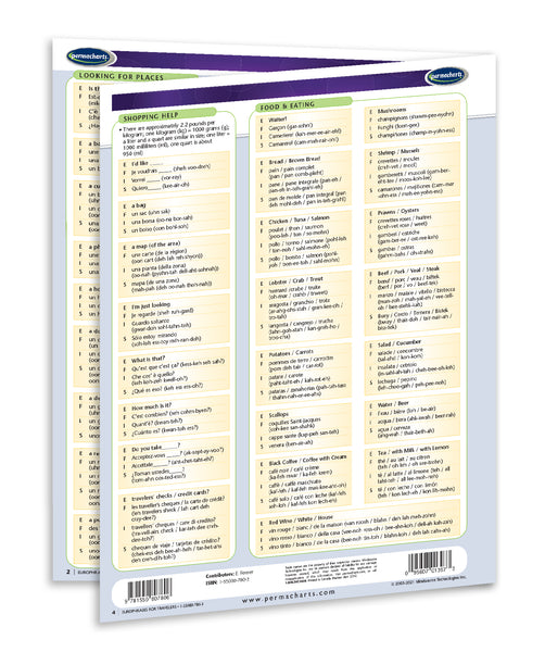 Language - Europhrases For Travelers