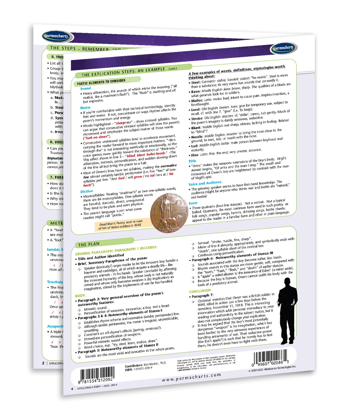 Guidelines for Explicating a Poem - Quick Reference Guide – Permacharts.com