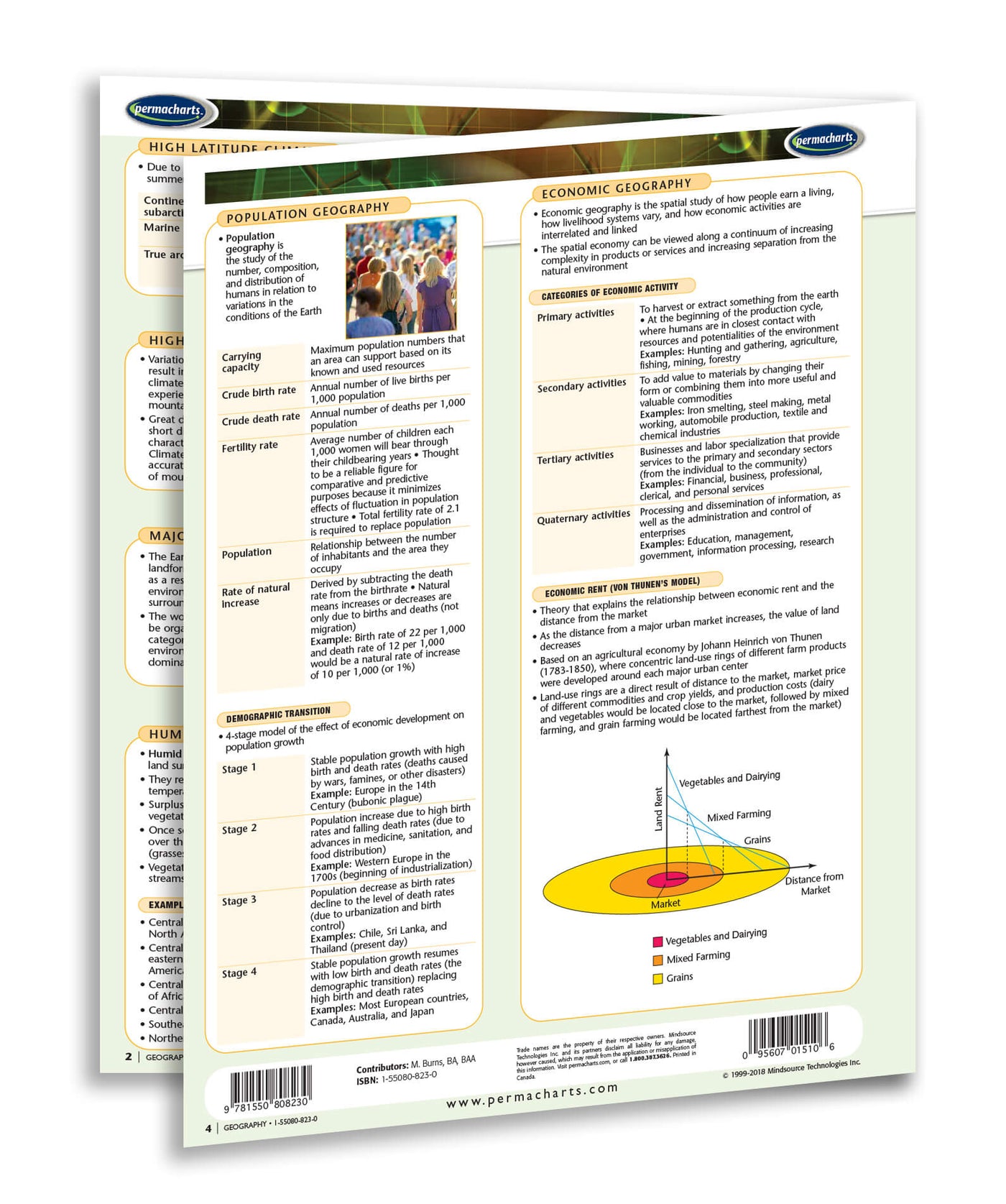 Geography Study Guide - Quick Reference Resource – Permacharts.com