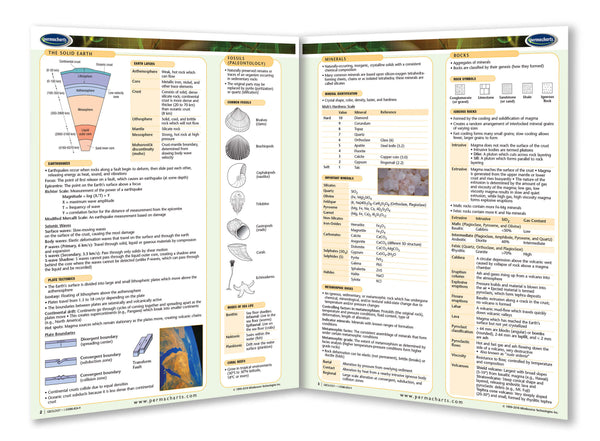 The study of Geology Rocks and the Solar System guide page 2