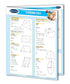 Mathematics Charts  - High School Math Quick Reference Guides - 4-Chart Bundle