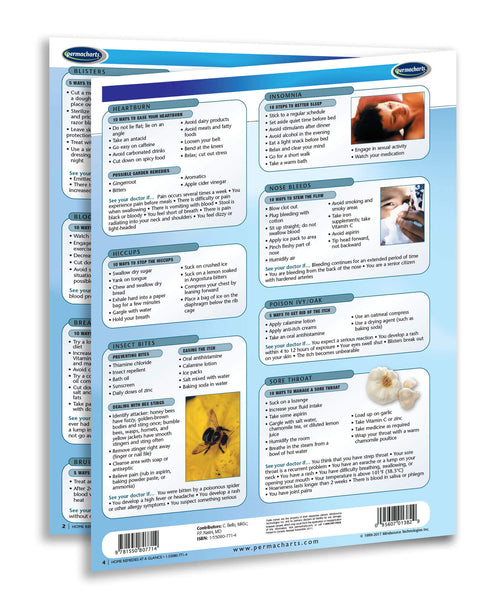 Home Remedies at a Glance Quick Reference Guide page 3