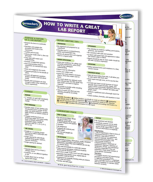 How to prepare a lab report guide