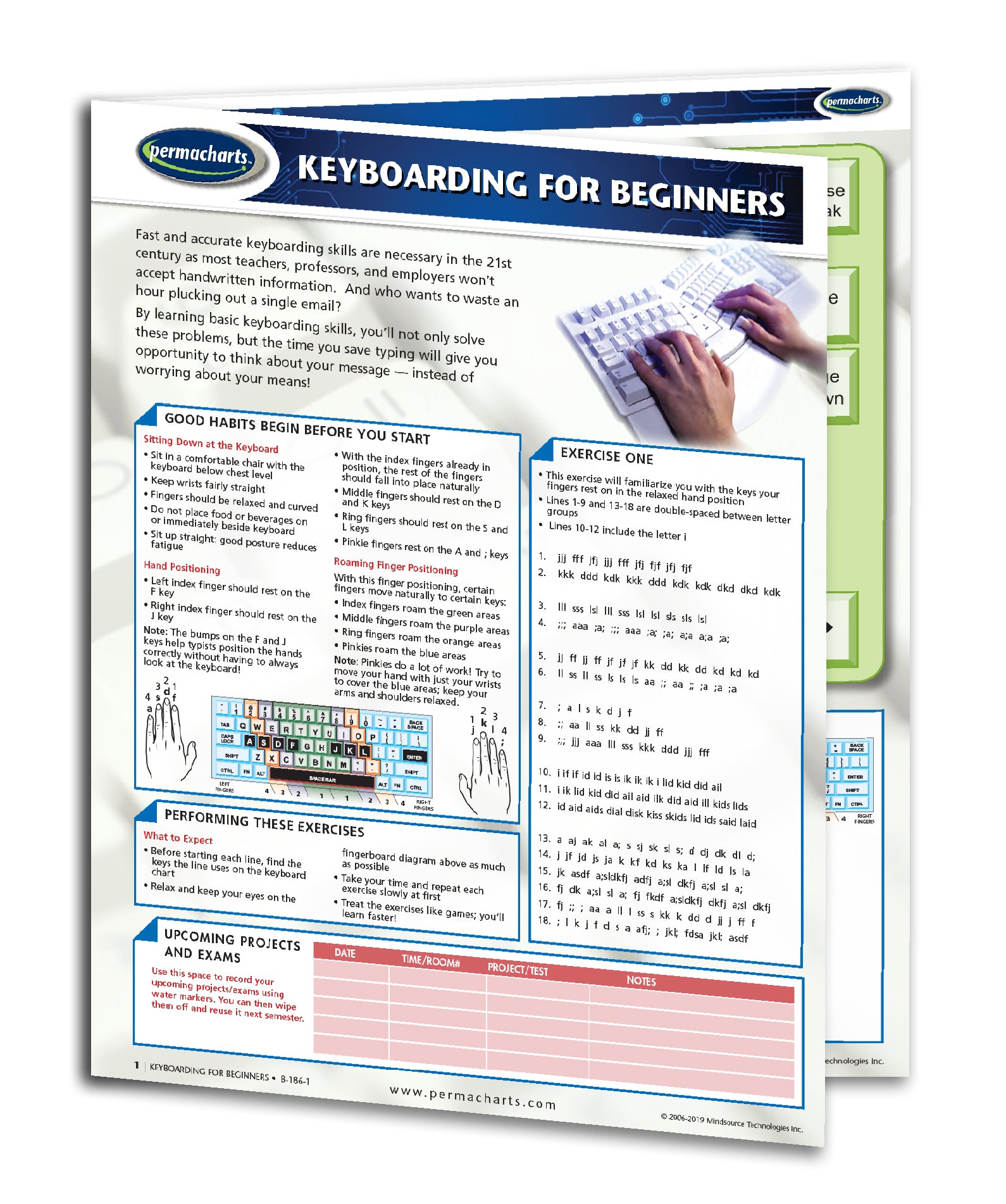 Computer Keyboarding Guide for Beginners - Quick Reference