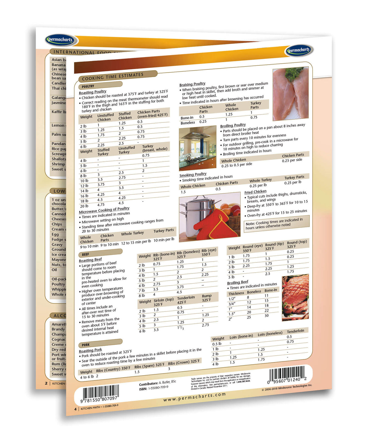 Kitchen Math Workbook - Cooking - Quick Reference Guide – Permacharts.com