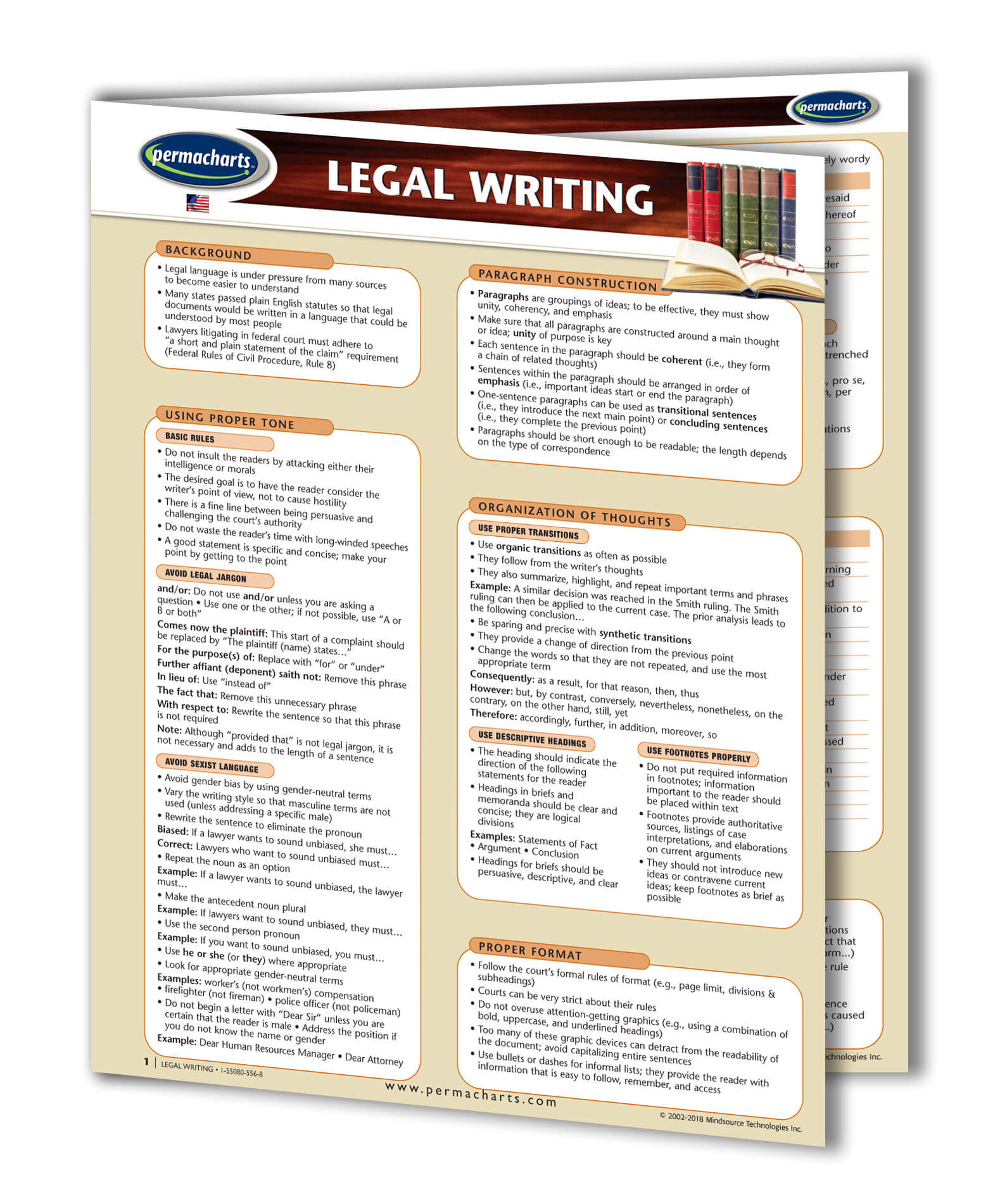American Legal Writing - Quick Reference Guide