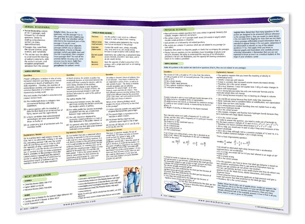 MCAT - Medical College Admin Test