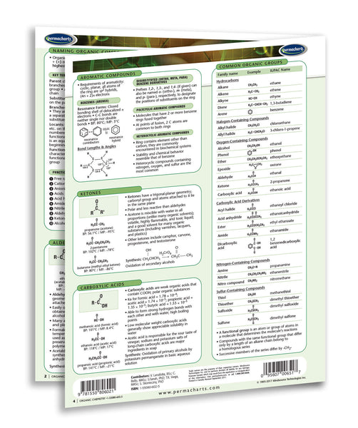 Academics - Organic Chemistry reference guide page 3