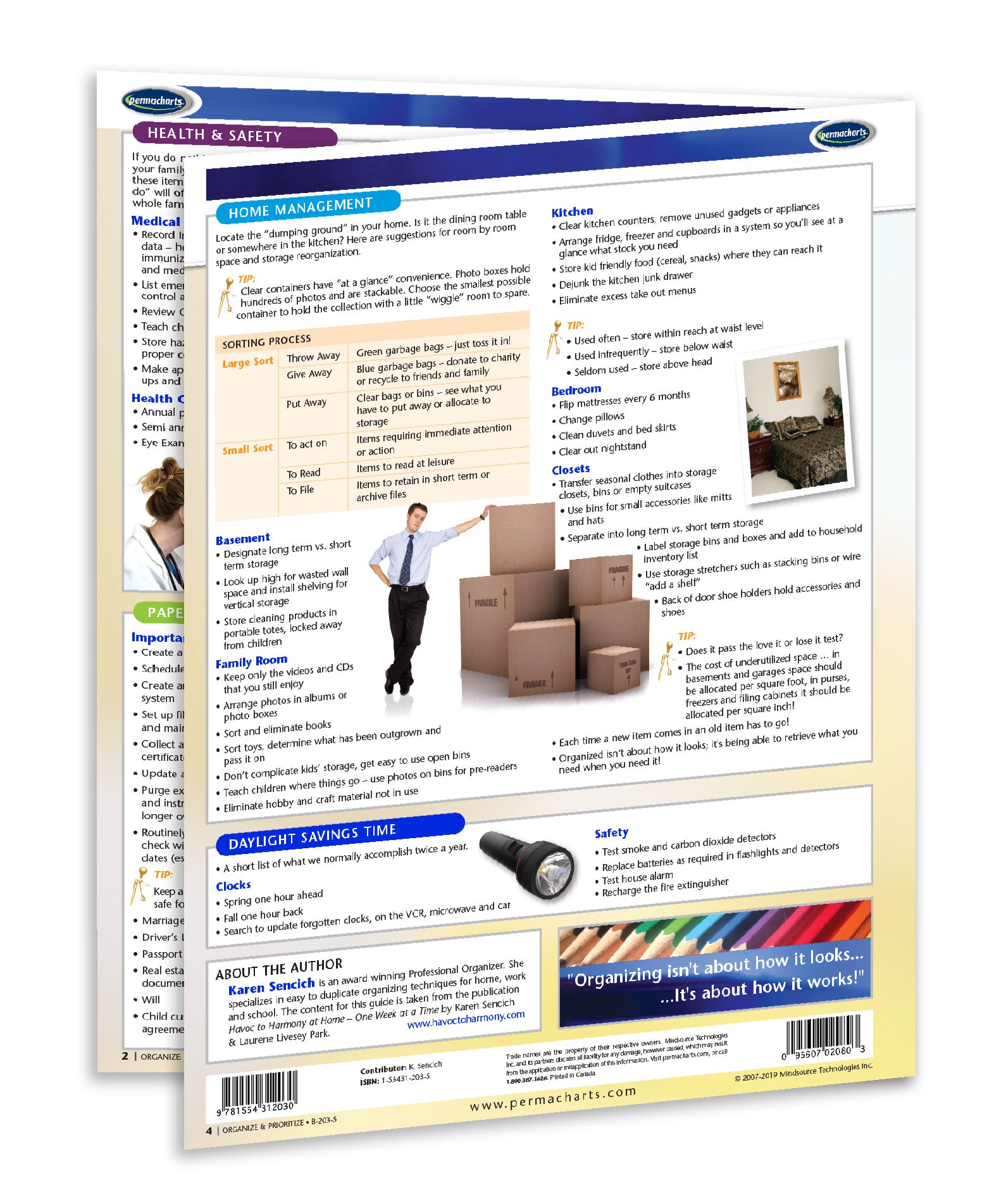 Organization For Work Guide.pdf Organization Guide and Prioritize - Quick Reference Guide – Permacharts.com