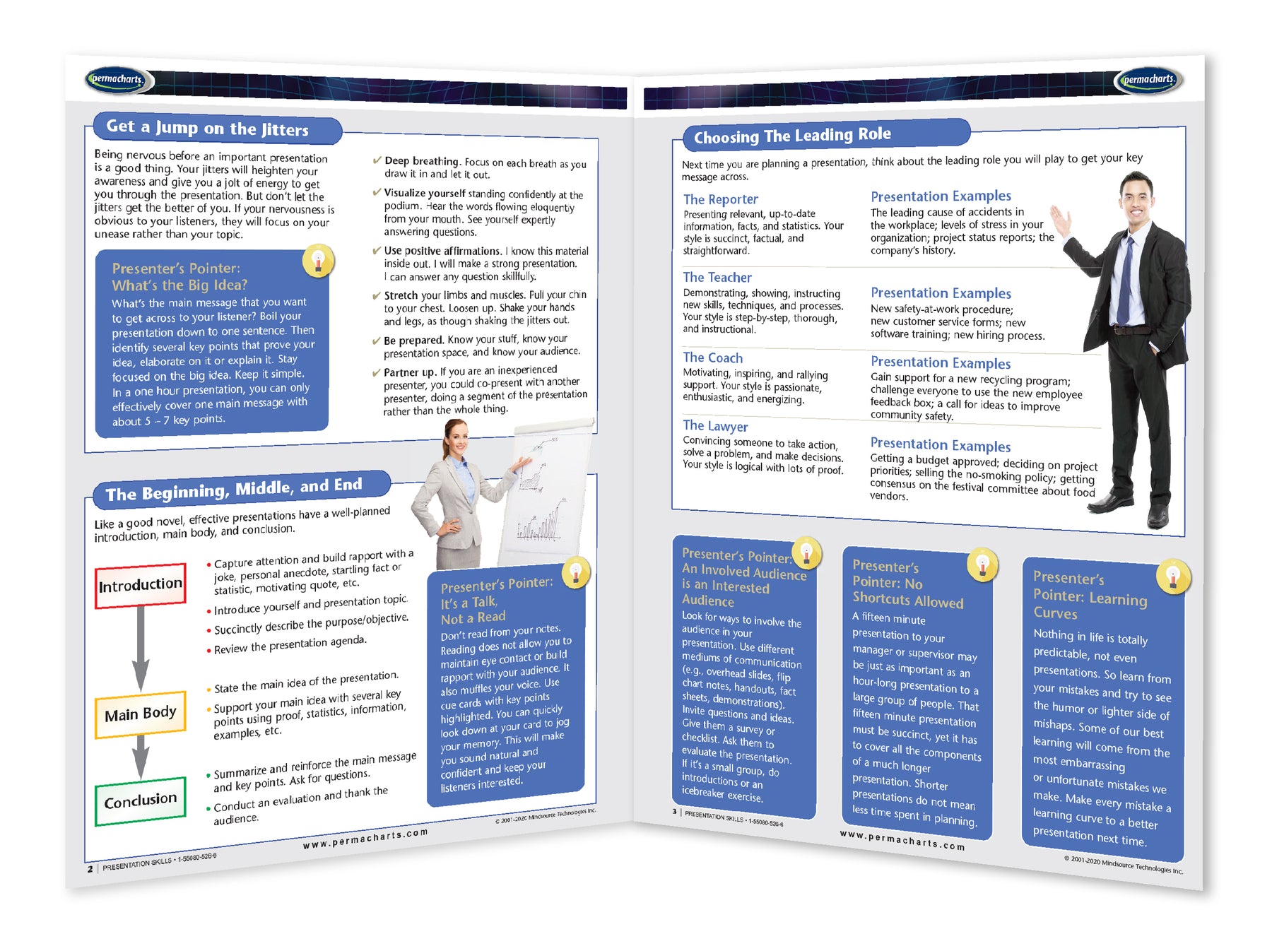 Presentation Skills Guide - Quick Reference Resource – Permacharts.com