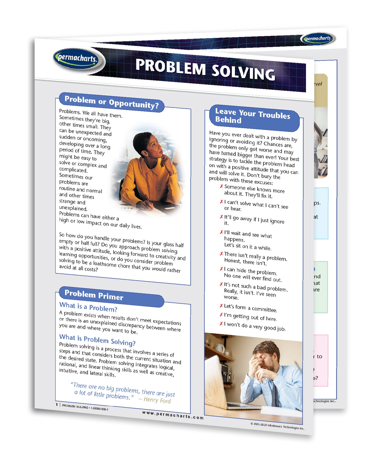 Problem Solving Guidelines - Quick Reference Resource – Permacharts.com