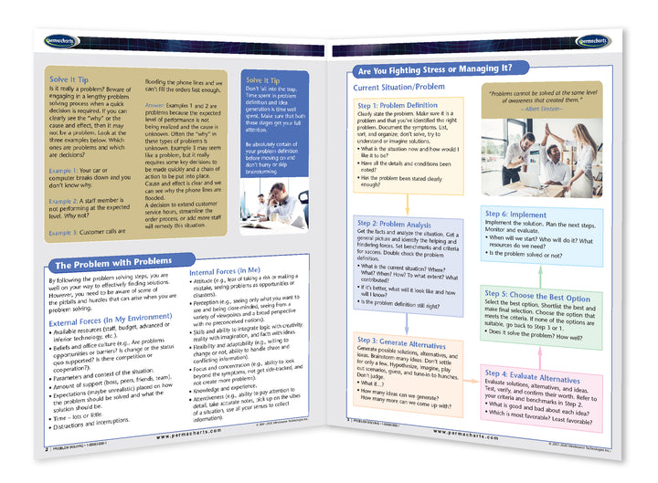 Problem Solving Guidelines - Quick Reference Resource – Permacharts.com
