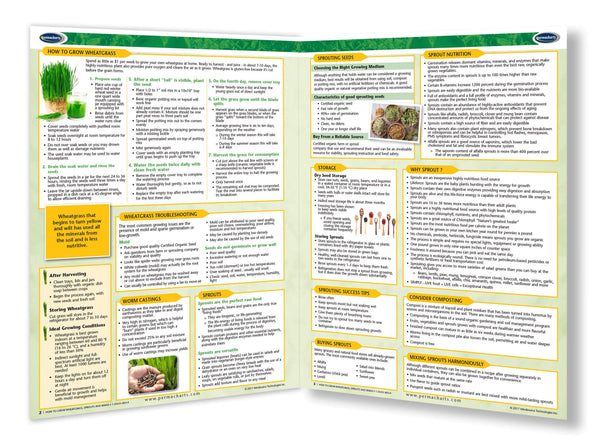 Vegan Food Cooking Charts - Retail Kit