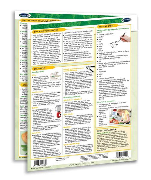 Vegan Food Cooking Charts - Retail Kit