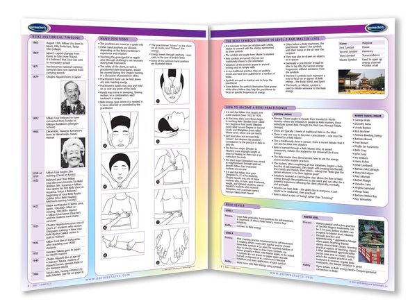 What is Reiki chart quick reference guide page 2
