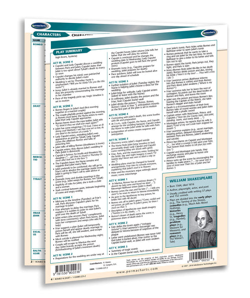 Romeo & Juliet Novel Summary Guide page 3