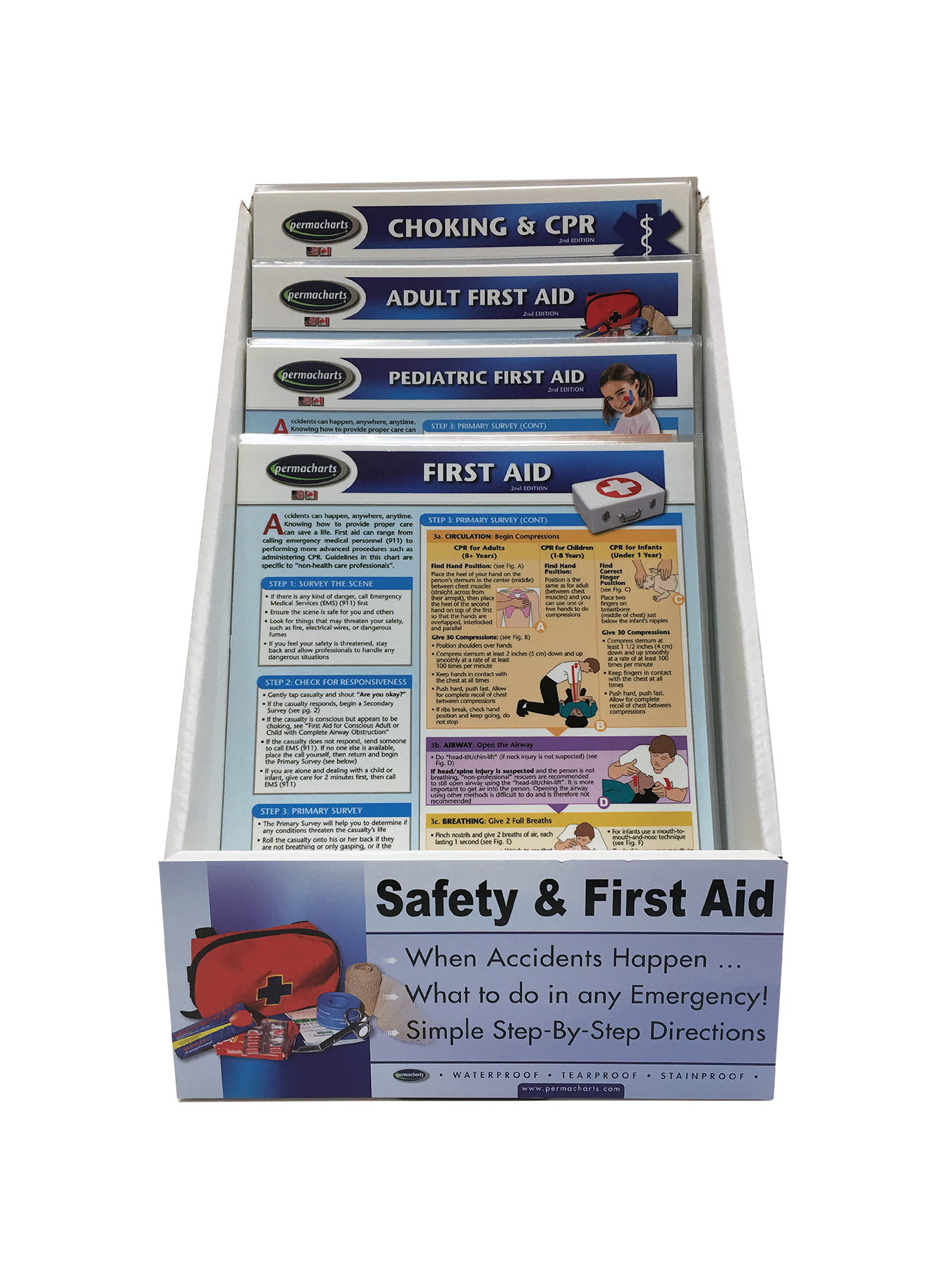 First Aid Reference Guides - Wholesale to Retail Point-of-Purchase