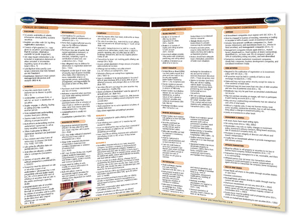 Securities Regulation Guide: Permacharts