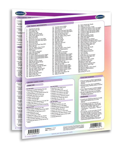 Health & Wellness - T'ai Chi reference guide page 3