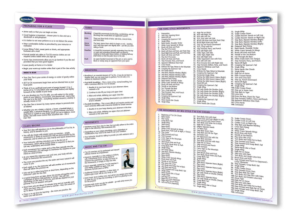 Health & Wellness - T'ai Chi reference guide page 2