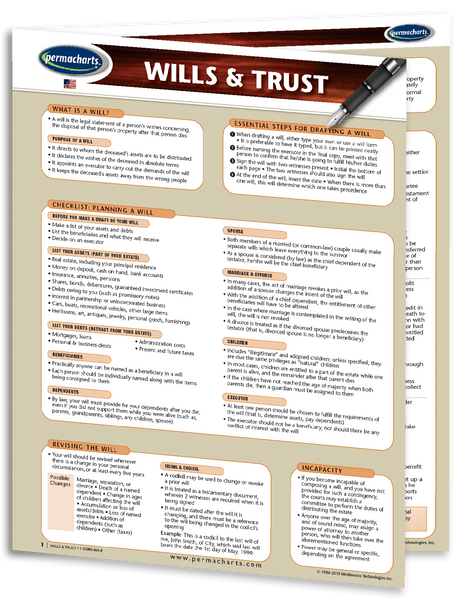 Will & Trust Chart