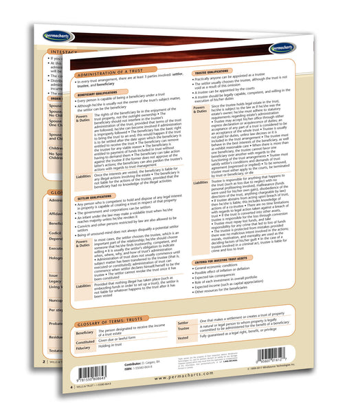 Wills & Trust - Permacharts