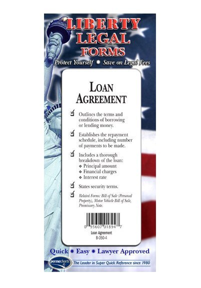 Legal Form - Loan Agreement - Permacharts